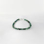 Bracelet Émeraude - Perles facettées