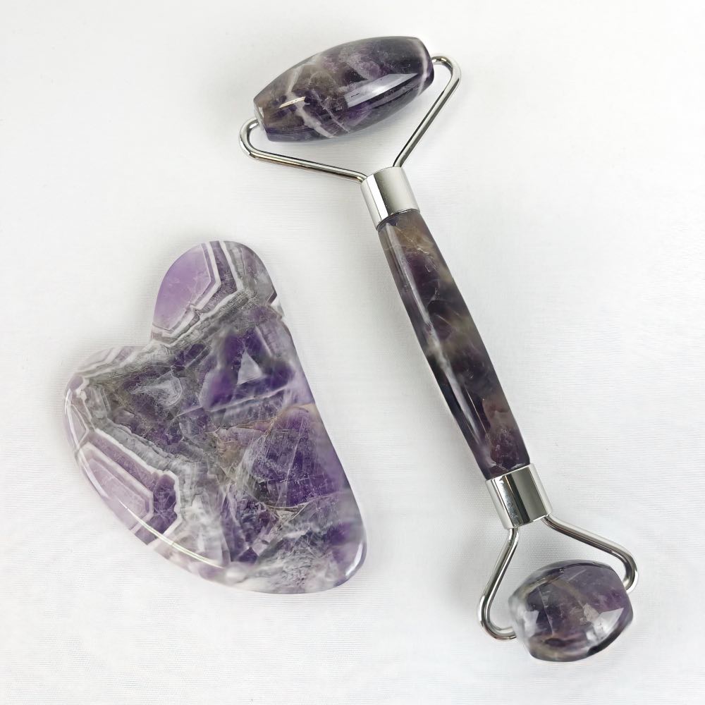 Roller de Massage + Gua Sha