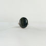 Bague Obsidienne Dorée
