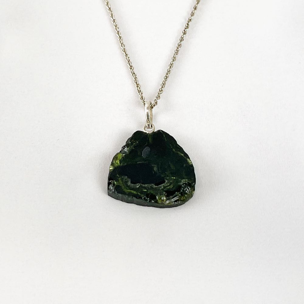 Pendentif Tourmaline Verte