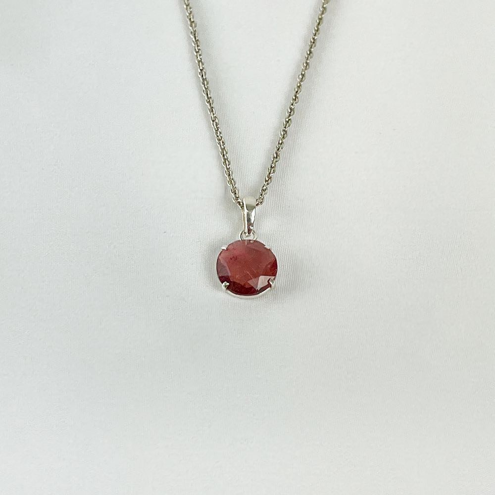 Pendentif Tourmaline Rose
