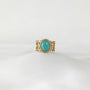 Bague Amazonite