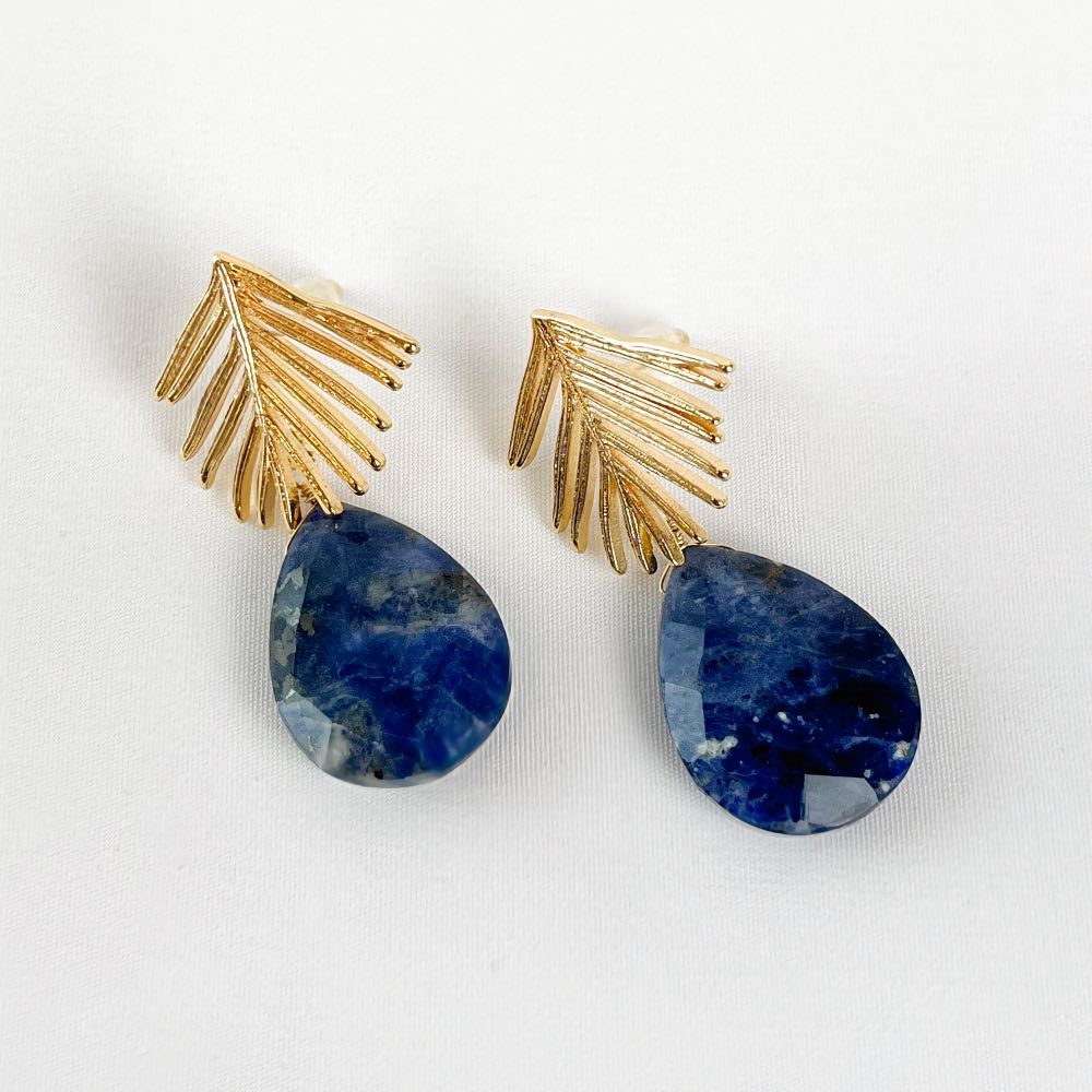 Boucle d'oreille Lapis Lazuli