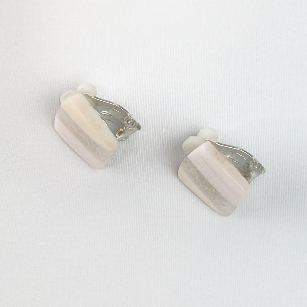 Boucle d'oreille Opale Rose
