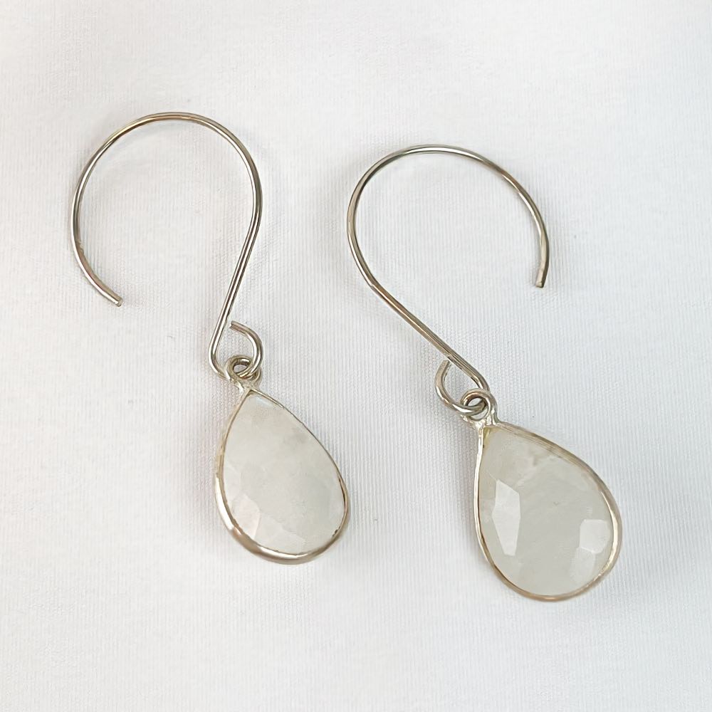 Boucle d'oreille Pierre de Lune