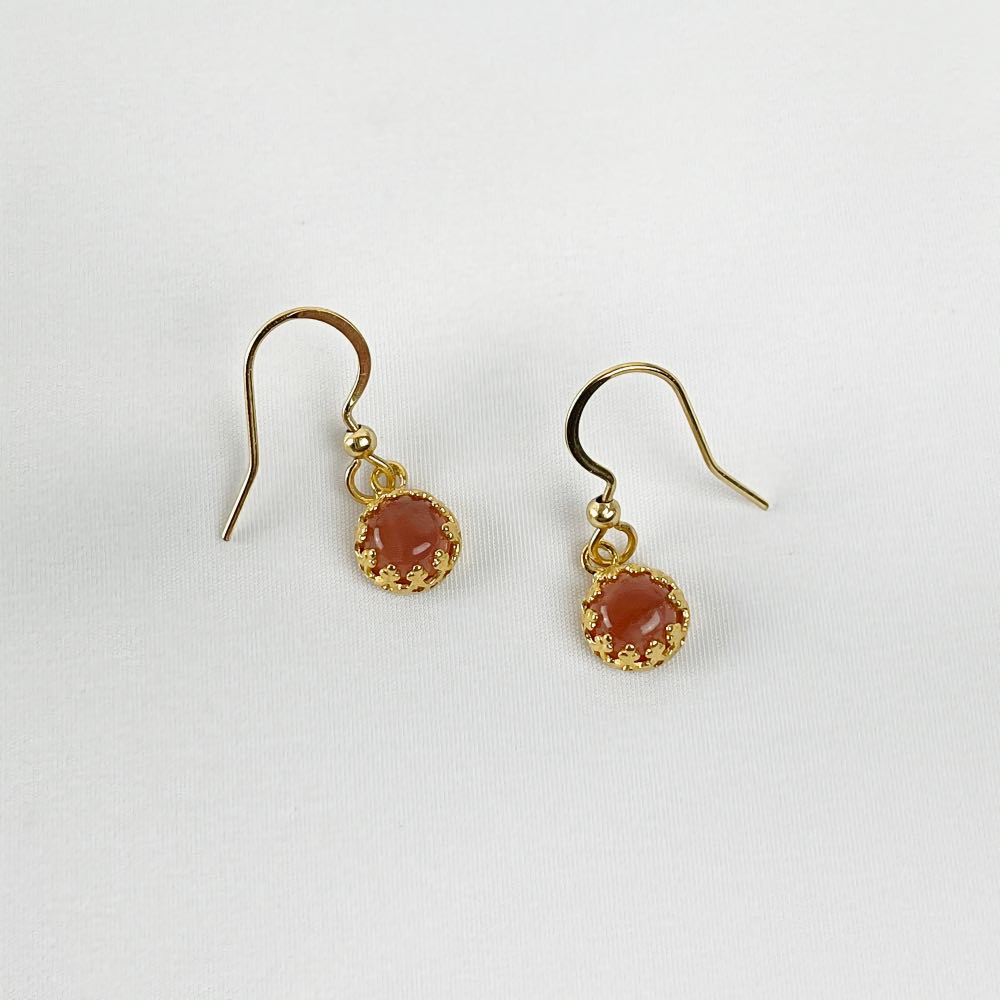 Boucle d'oreille Pierre de Soleil