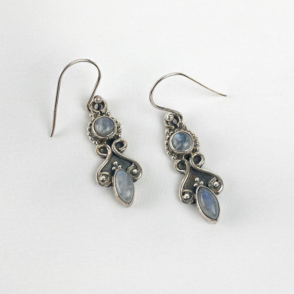 Boucle d'oreille Labradorite