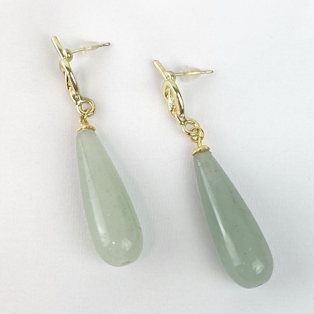 Boucle d'oreille Aventurine