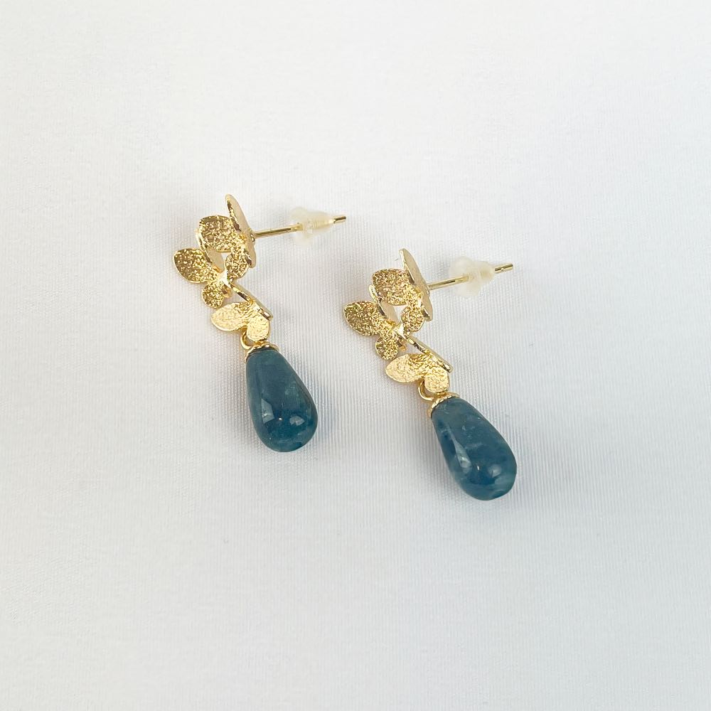 Boucle d'oreille Apatite