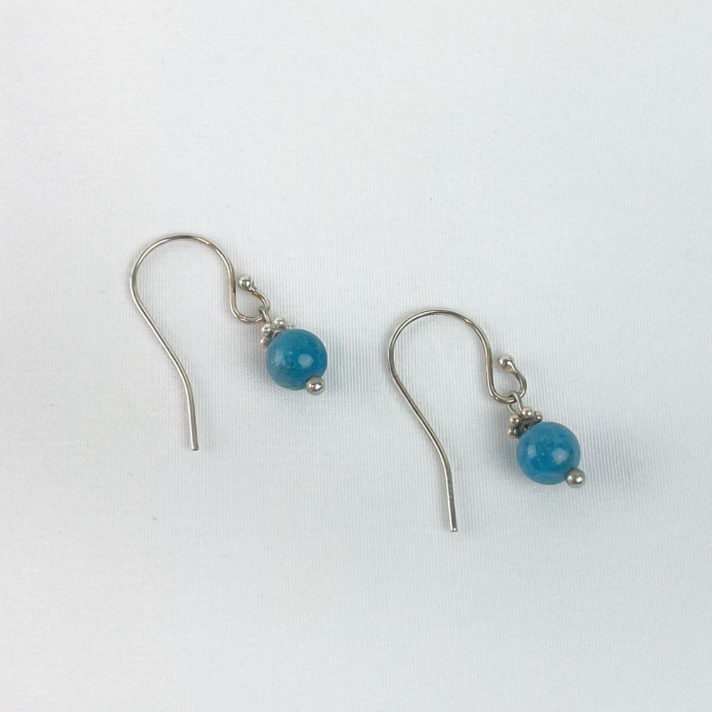 Boucle d'oreille Apatite