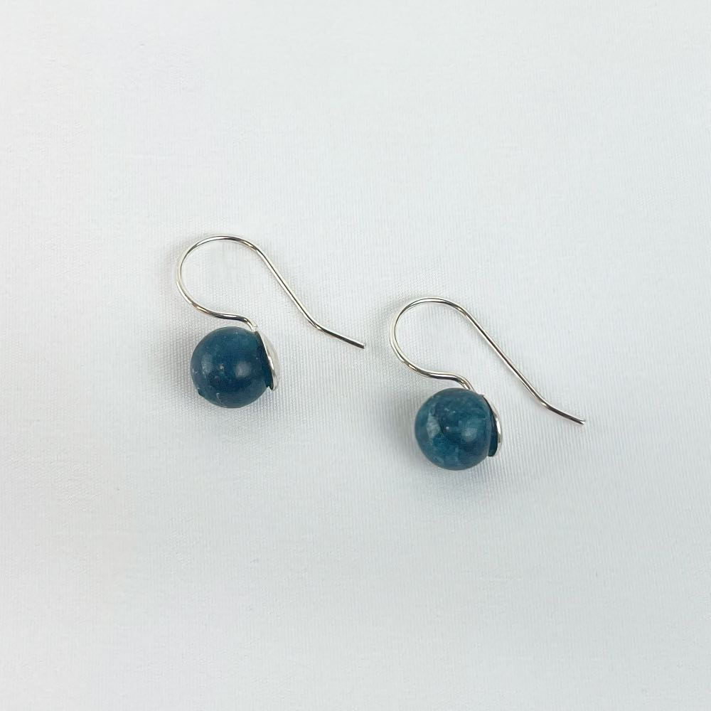 Boucle d'oreille Apatite