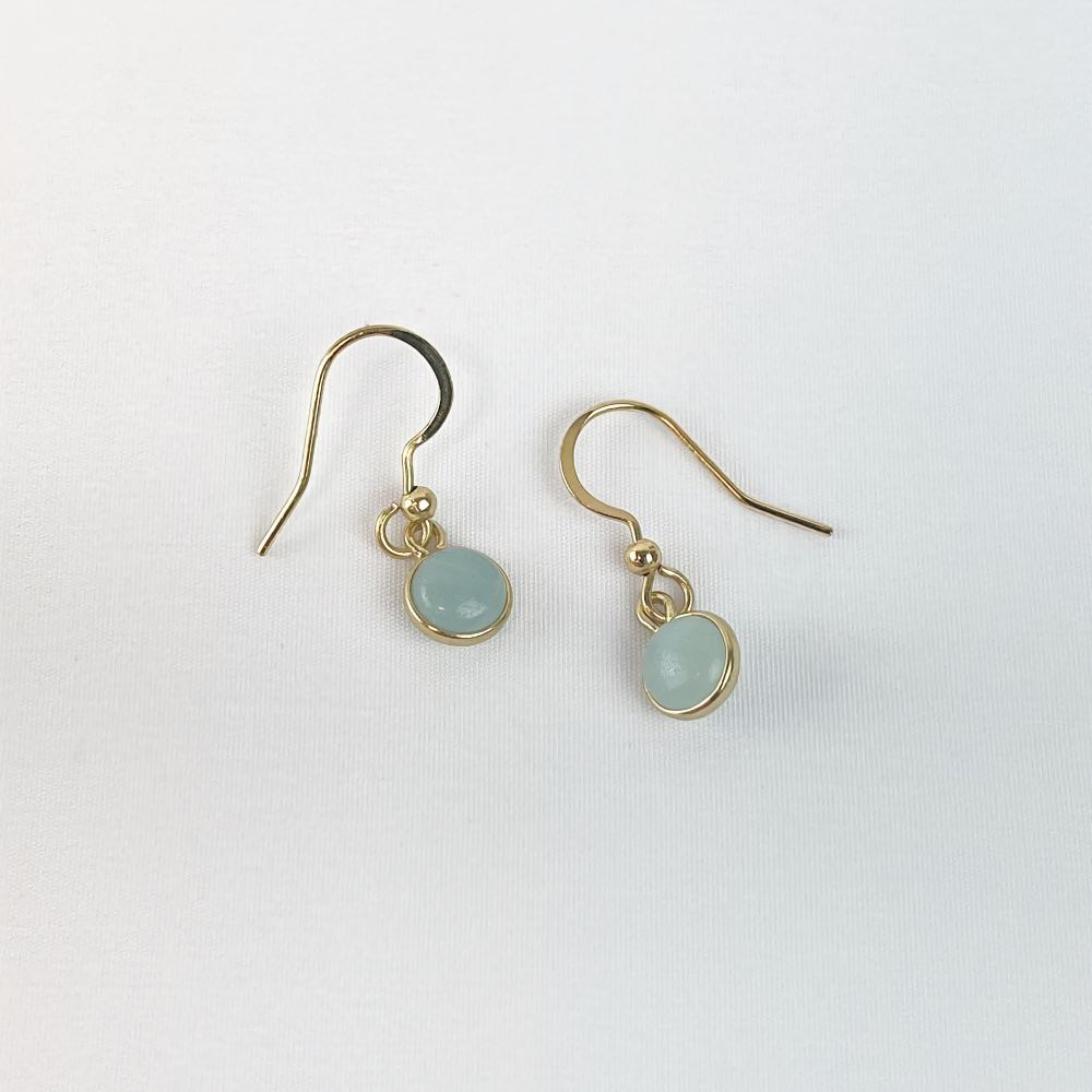Boucle d'oreille Amazonite