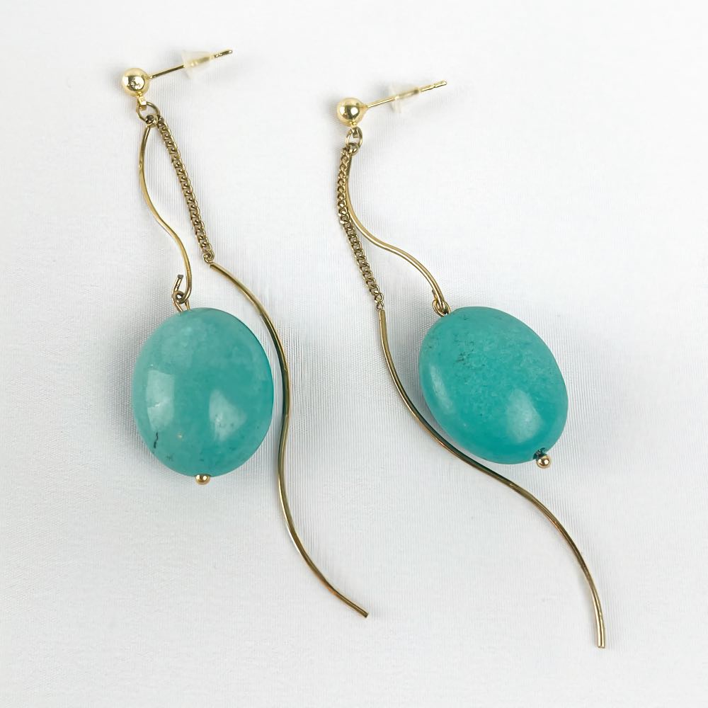 Boucle d'oreille Turquoise