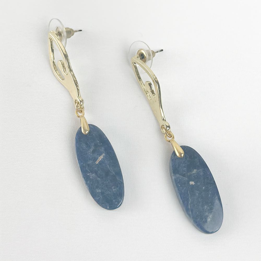 Boucle d'oreille Sodalite