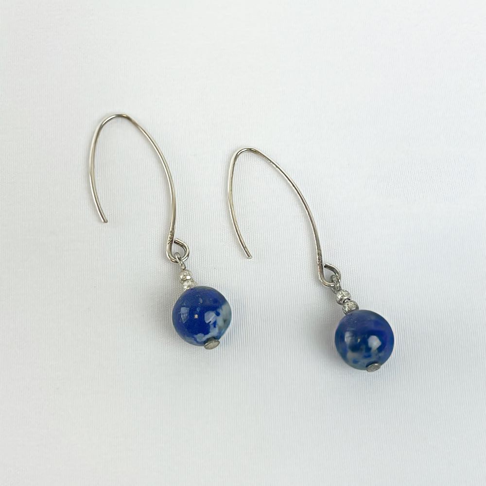Boucle d'oreille Lapis Lazuli
