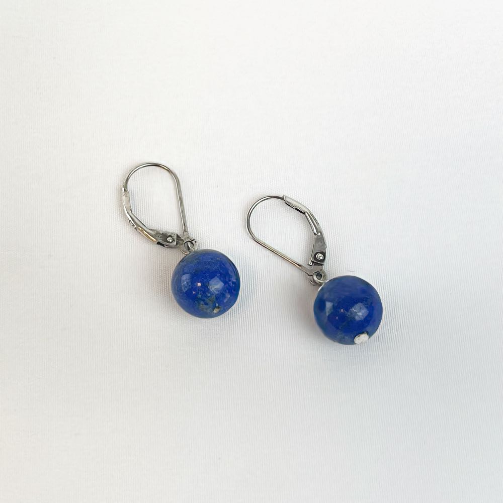 Boucle d'oreille Lapis Lazuli