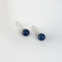 Boucles d'oreilles puces Lapis Lazuli