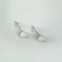 Boucles d'oreilles puces Howlite