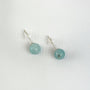 Boucles d'oreilles puces Amazonite