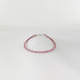 Bracelet Tourmaline Rose - Perles facettées