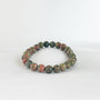 Bracelet Unakite - Perles rondes