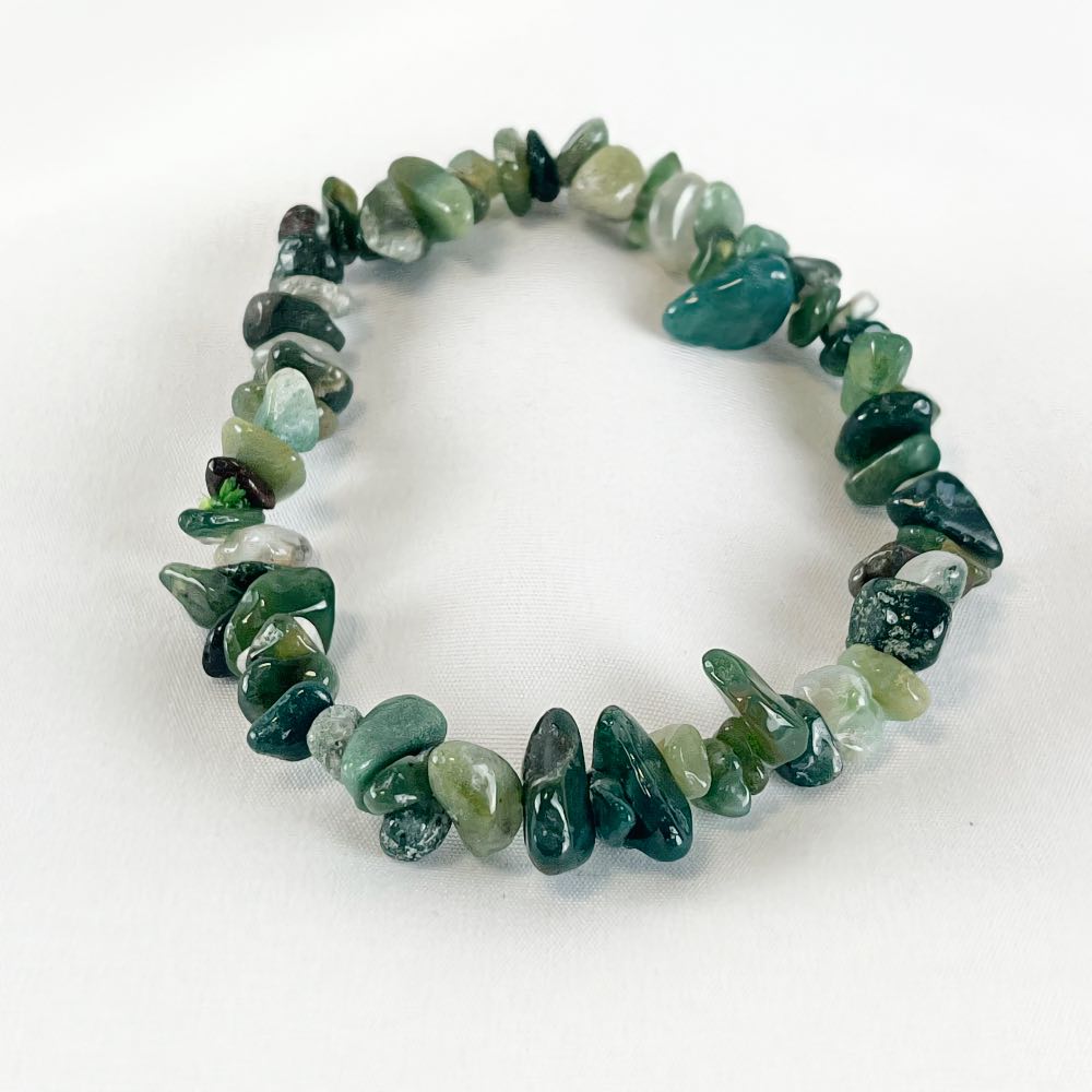 Bracelet Agate Mousse