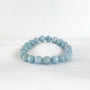Bracelet Aigue Marine - Perles rondes