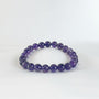 Bracelet Améthyste - Perles rondes