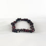 Bracelet Grenat - Perles chips
