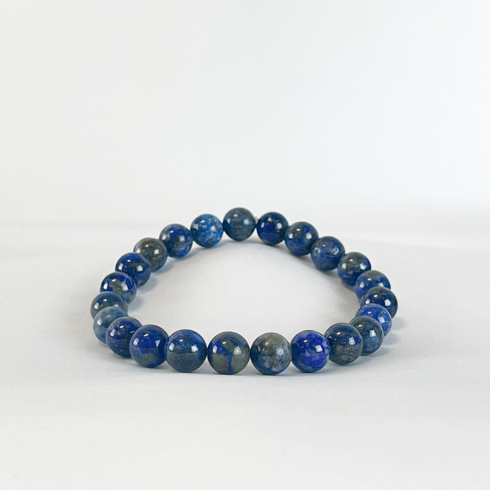 Bracelet Lapis lazuli - Perles rondes