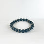 Bracelet Obsidienne Dorée - Perles rondes