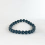 Bracelet Obsidienne oeil céleste - Perles rondes
