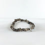 Bracelet Quartz Fumé - Perles chips