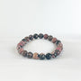 Bracelet Rhodonite - Perles rondes