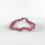 Bracelet Tourmaline Rose - Perles chips