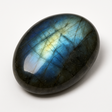 Pierre brute de Labradorite aux reflets irisés – lithothérapie Kryst’al