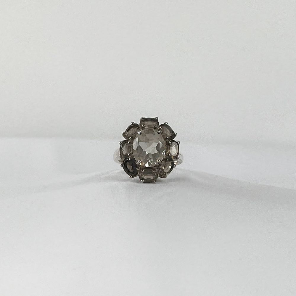 Bague Quartz Fumé