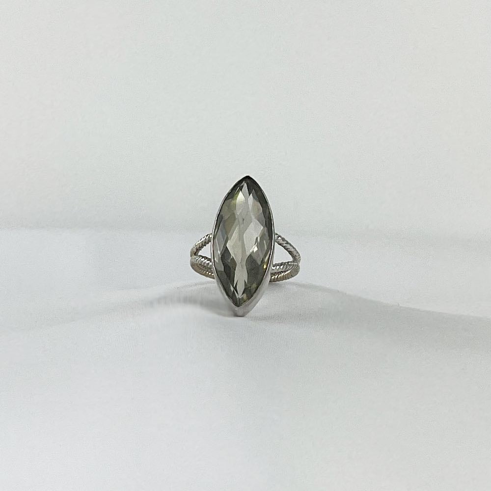 Bague Quartz Fumé