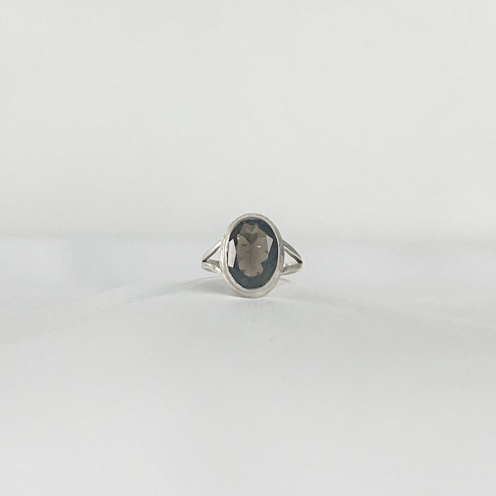 Bague Quartz Fumé