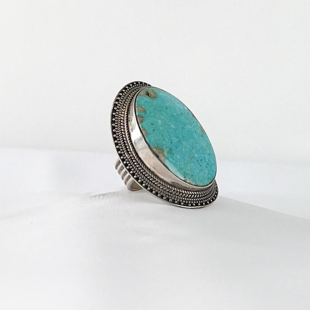 Bague Amazonite