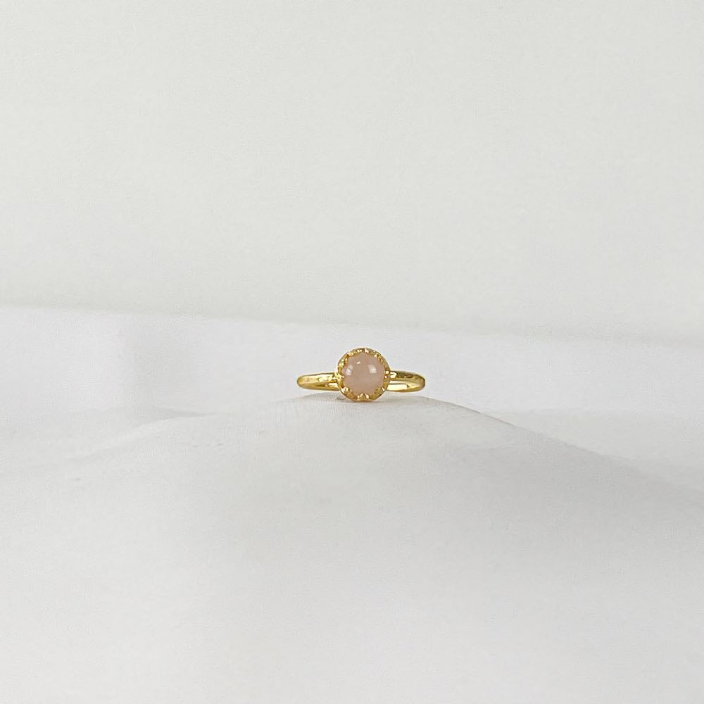 Bague Quartz Rose