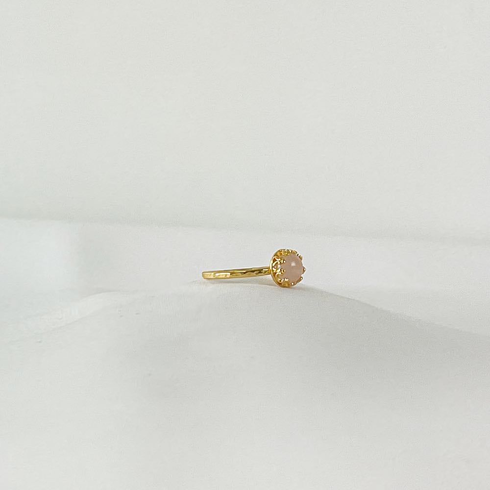 Bague Quartz Rose