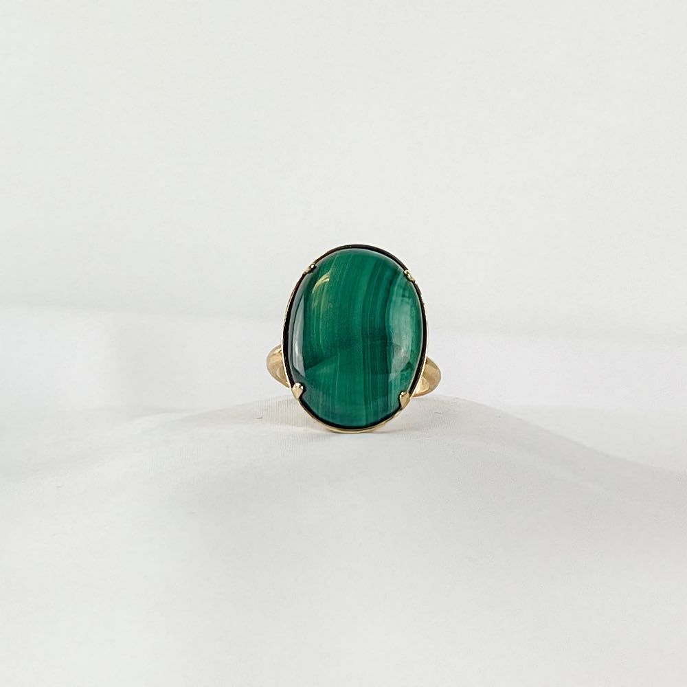 Bague Malachite