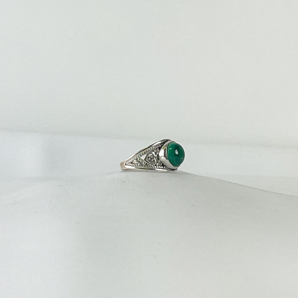 Bague Malachite