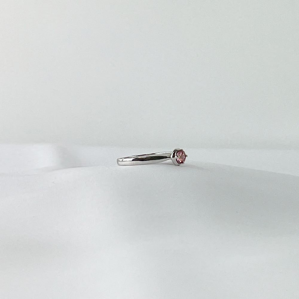 Bague Tourmaline Rose