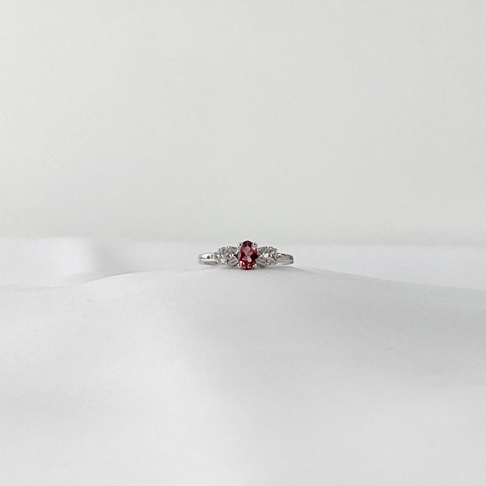 Bague Tourmaline Rose