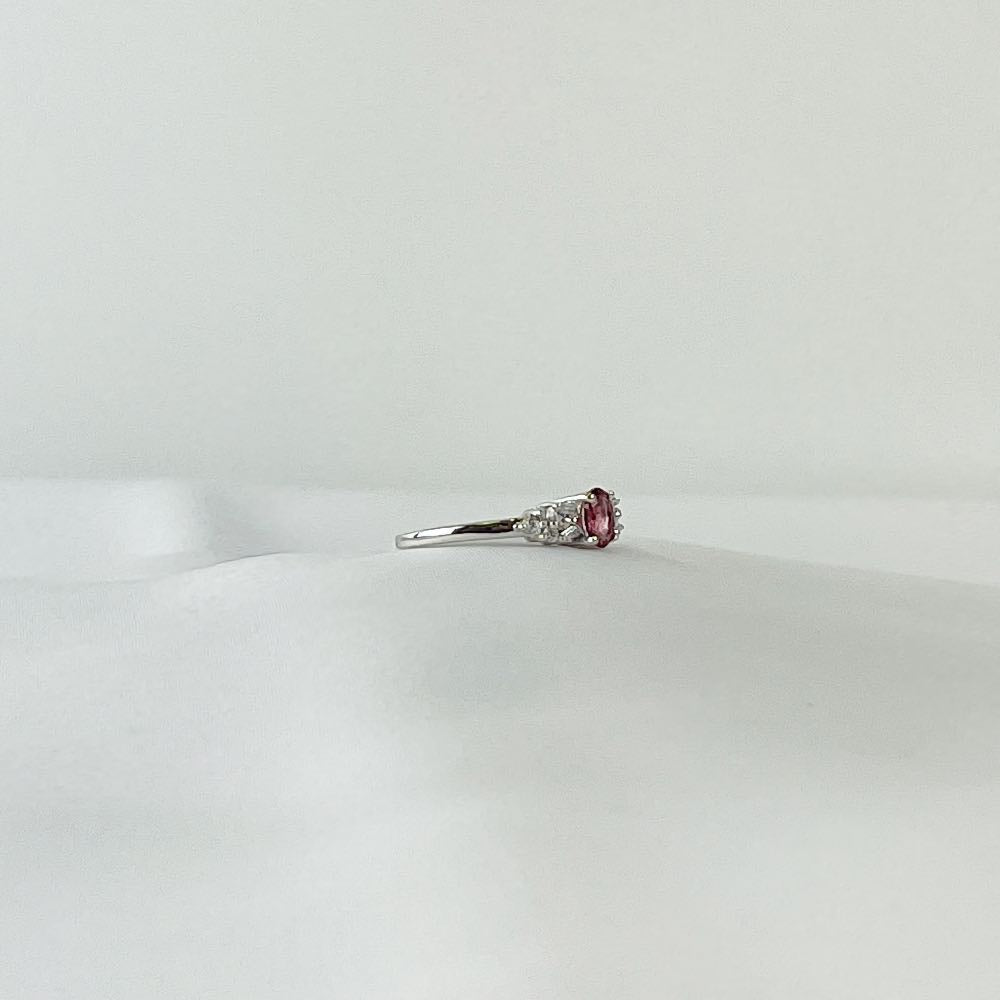 Bague Tourmaline Rose