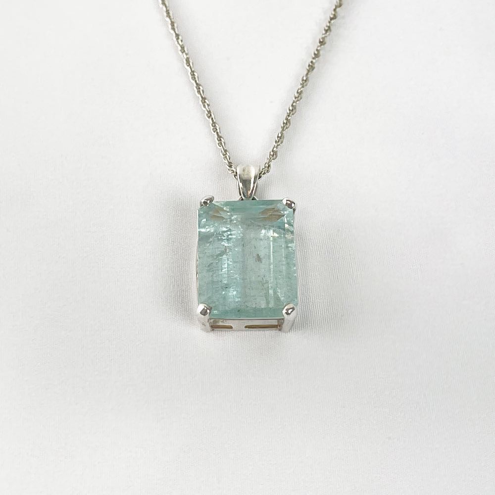 Pendentif Aigue Marine