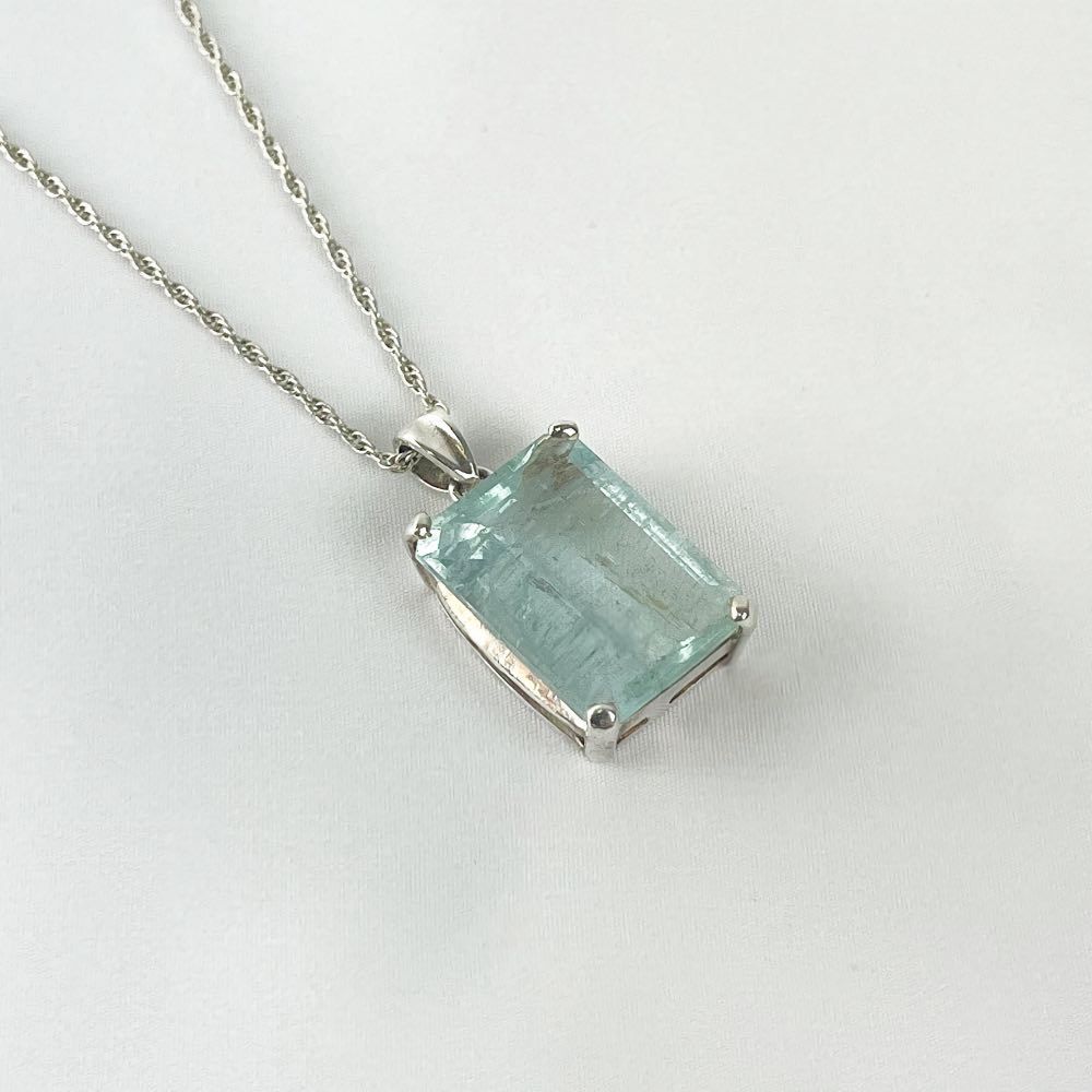 Pendentif Aigue Marine