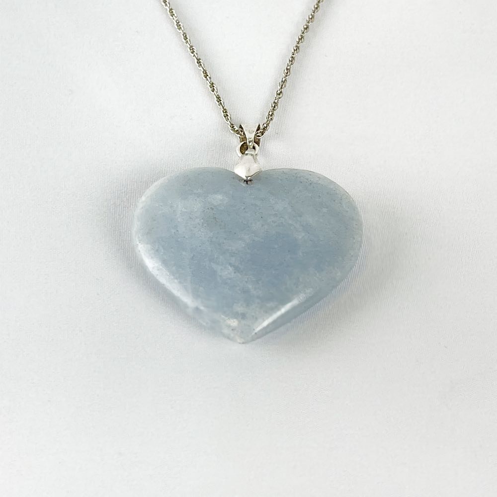 Pendentif Calcite Bleue
